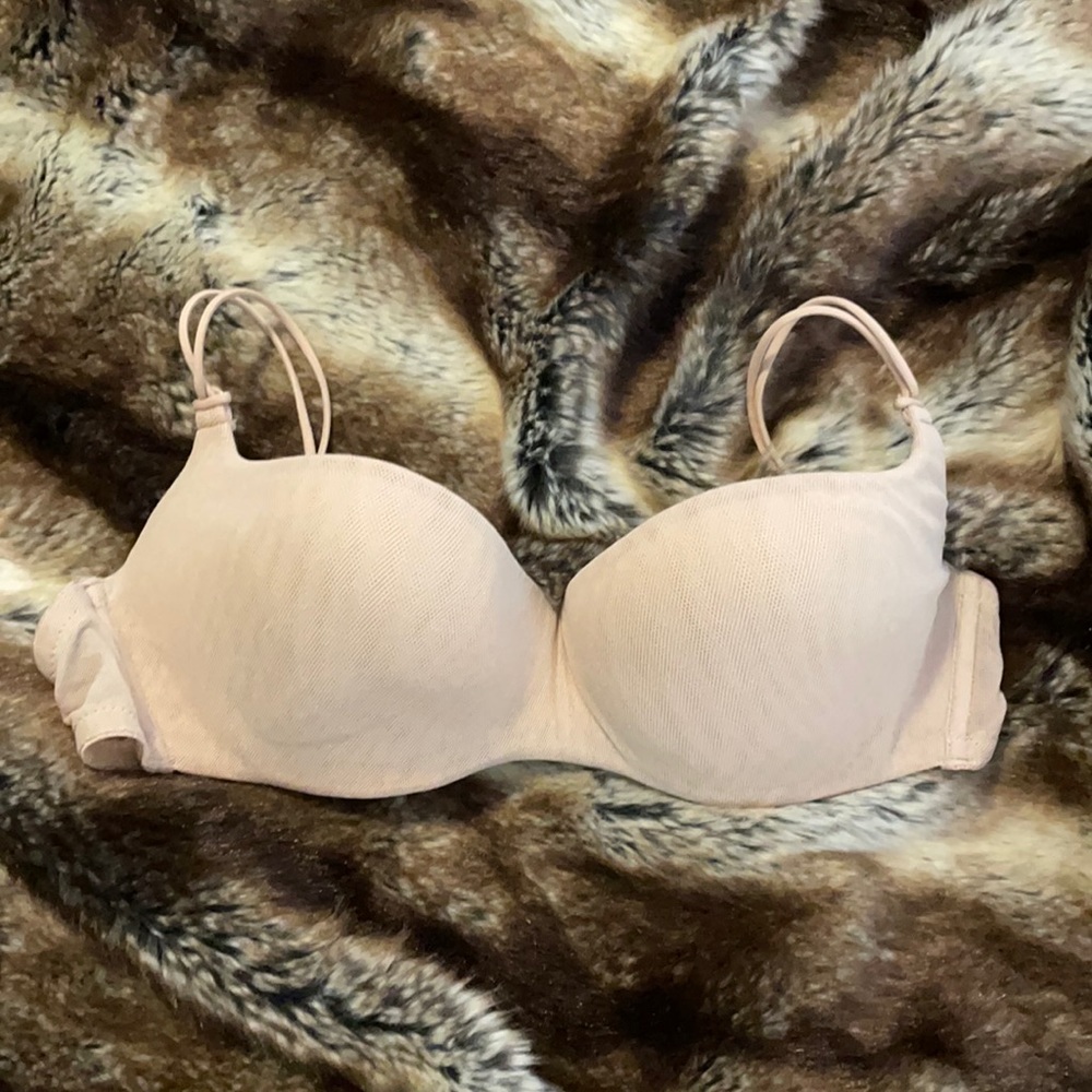 Cosabella Soire Mesh Demi Bra 34B nude